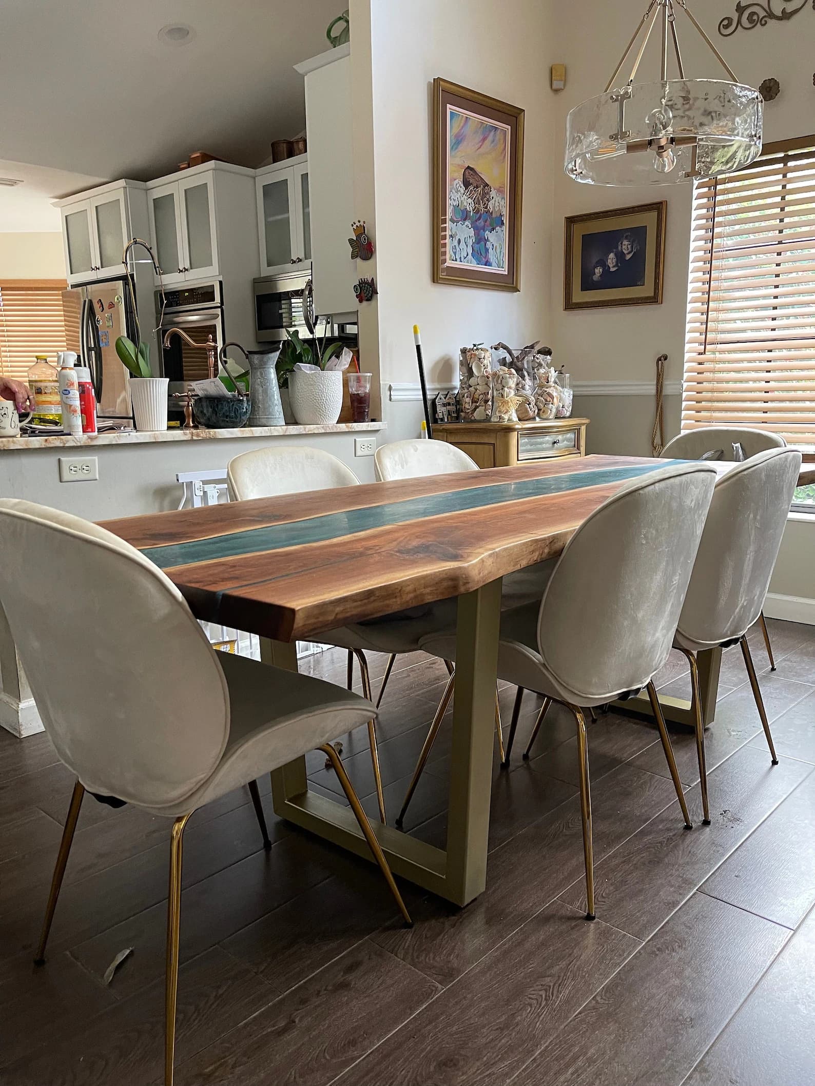 Custom River Tables for your home, office or restaurant by FloraBroFurnishings
