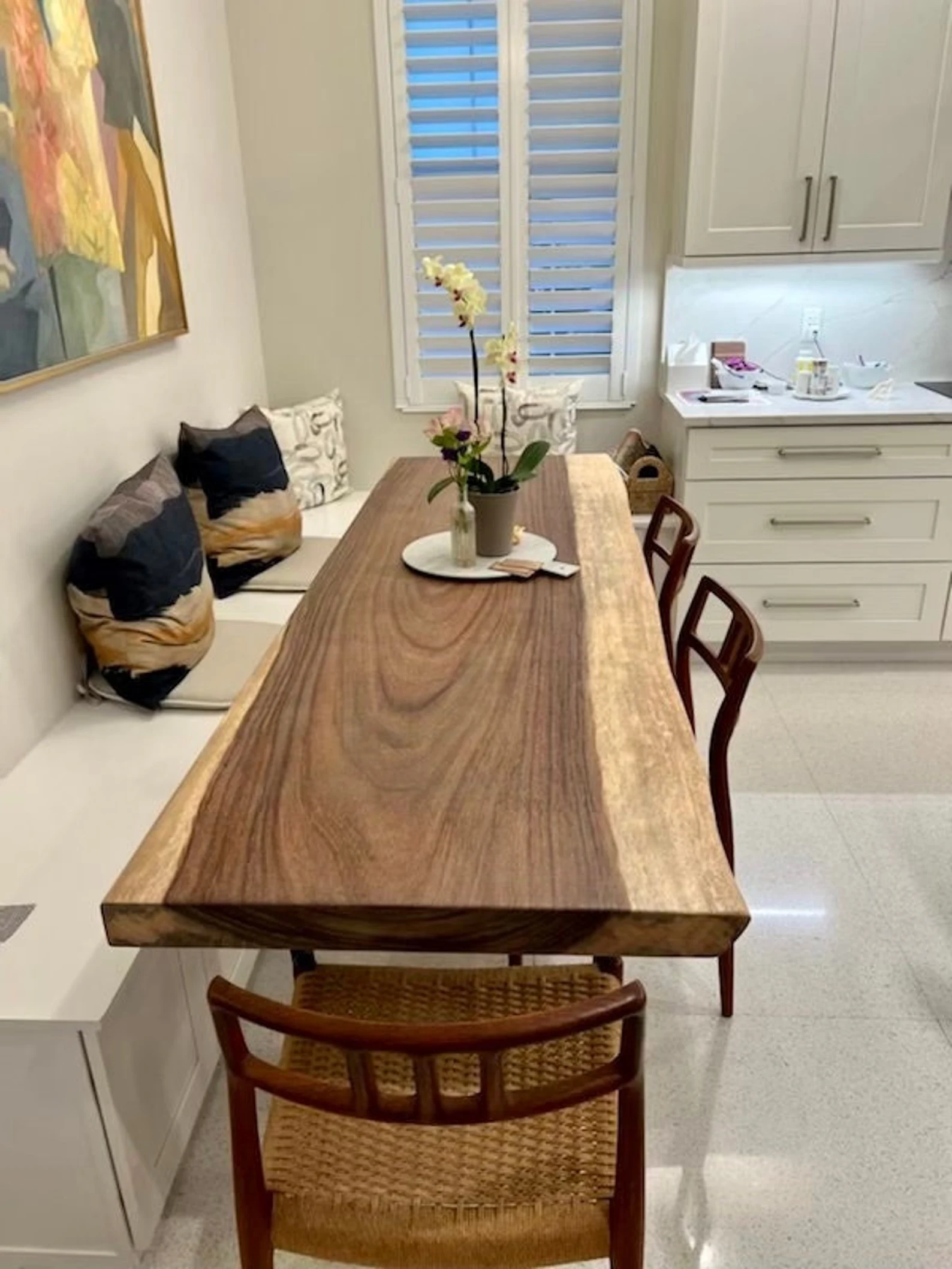 Custom Live edge dinner table by FloraBroFurnishings